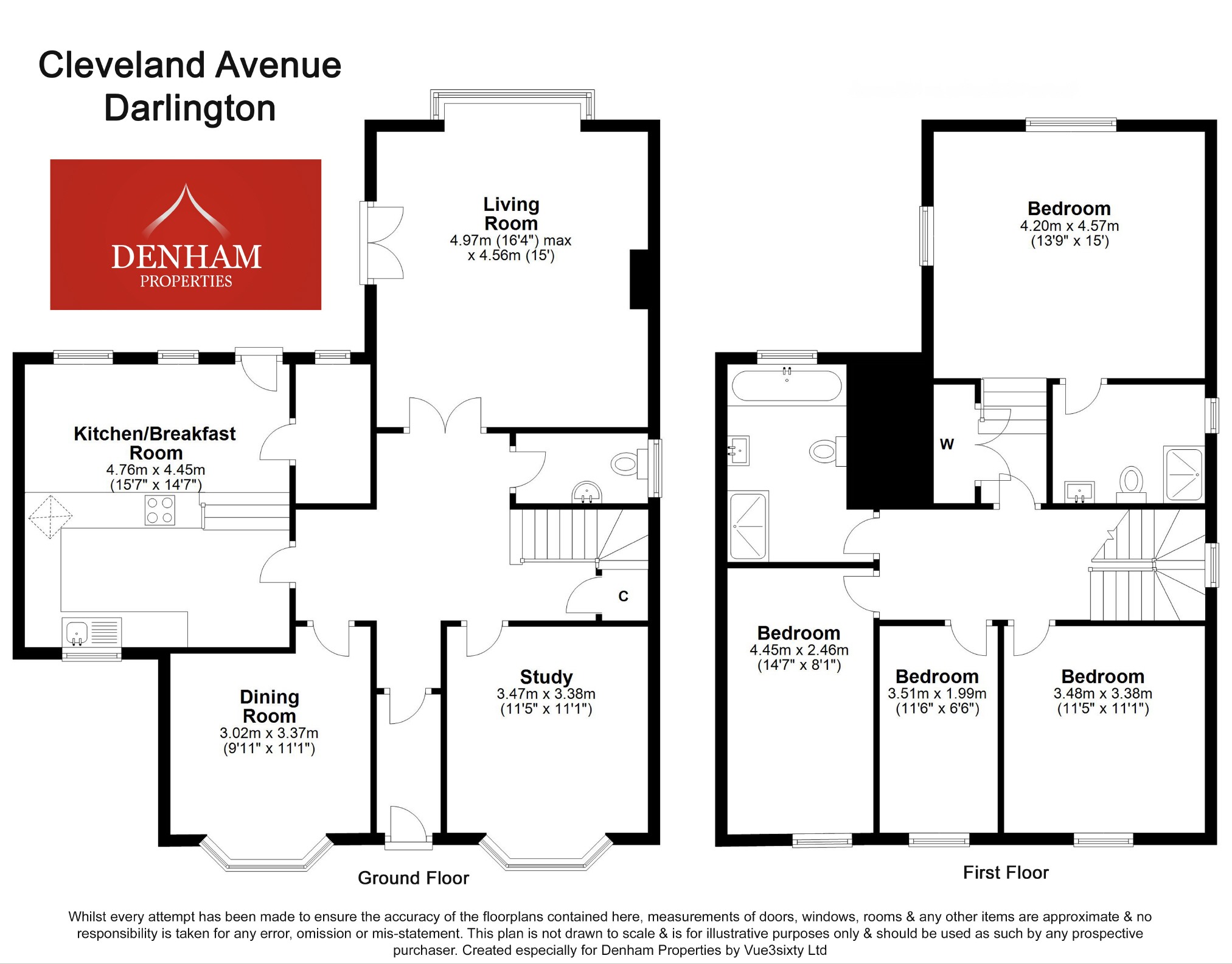 Cleveland Avenue, Darlington, Co. Durham Specialists in Letting