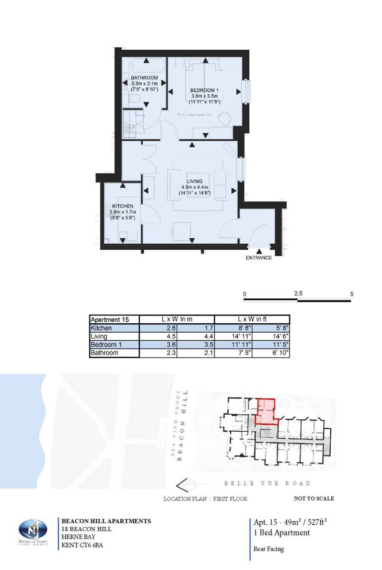 15, Beacon Hill Apartments, Herne Bay Caxtons