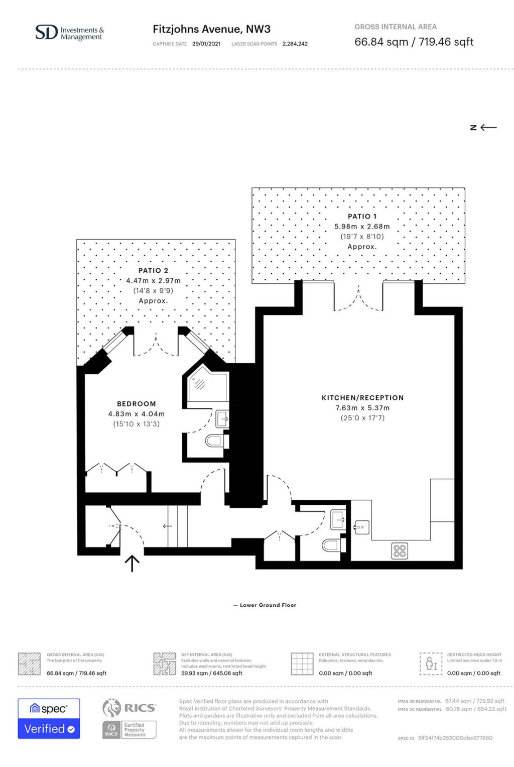 Fitzjohns Avenue, NW3 6PHfloorplan