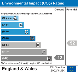 Environmental impact chart