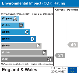 Environmental impact chart